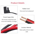 thumbnail image 5 of Billion Rich 2 Pies/65 Cm Conector Sae Y Divisor 1 A 4 Cable De Extensión Compatible Con Conexión Y Transferencia Solar (12 Awg 1 A 4), 5 of 5
