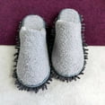 thumbnail image 3 of HNMKIU Girls Winter Slippers for Kids Comfortable and Easy To Wear Toddler Shoes Detachable Design for Cleaning Ideal Indoor Slippers for Ages 5-8 Grey,19CM, 3 of 3