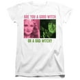 thumbnail image 4 of The Wizard of Oz Good Witch or Bad Witch Women's T Shirt, White, Small, 4 of 4