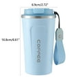 thumbnail image 2 of Hariumiu Eco-friendly Travel Coffee Mug 510ml Travel Coffee Mug with Seal Lid Insulated Stainless Steel Cup for Eco-friendly Easy One-handed Drinking, 2 of 9