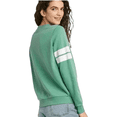 thumbnail image 2 of Women's Bob Marley Varsity Graphic Sweatshirt - Green, XSmall, 2 of 2