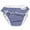 White Blue Stripe, variant on ImseVimse Ruffle Snap Reusable Swim Diaper for Baby and Toddler Girls (White Blue Stripe, NB 9-13 lbs)