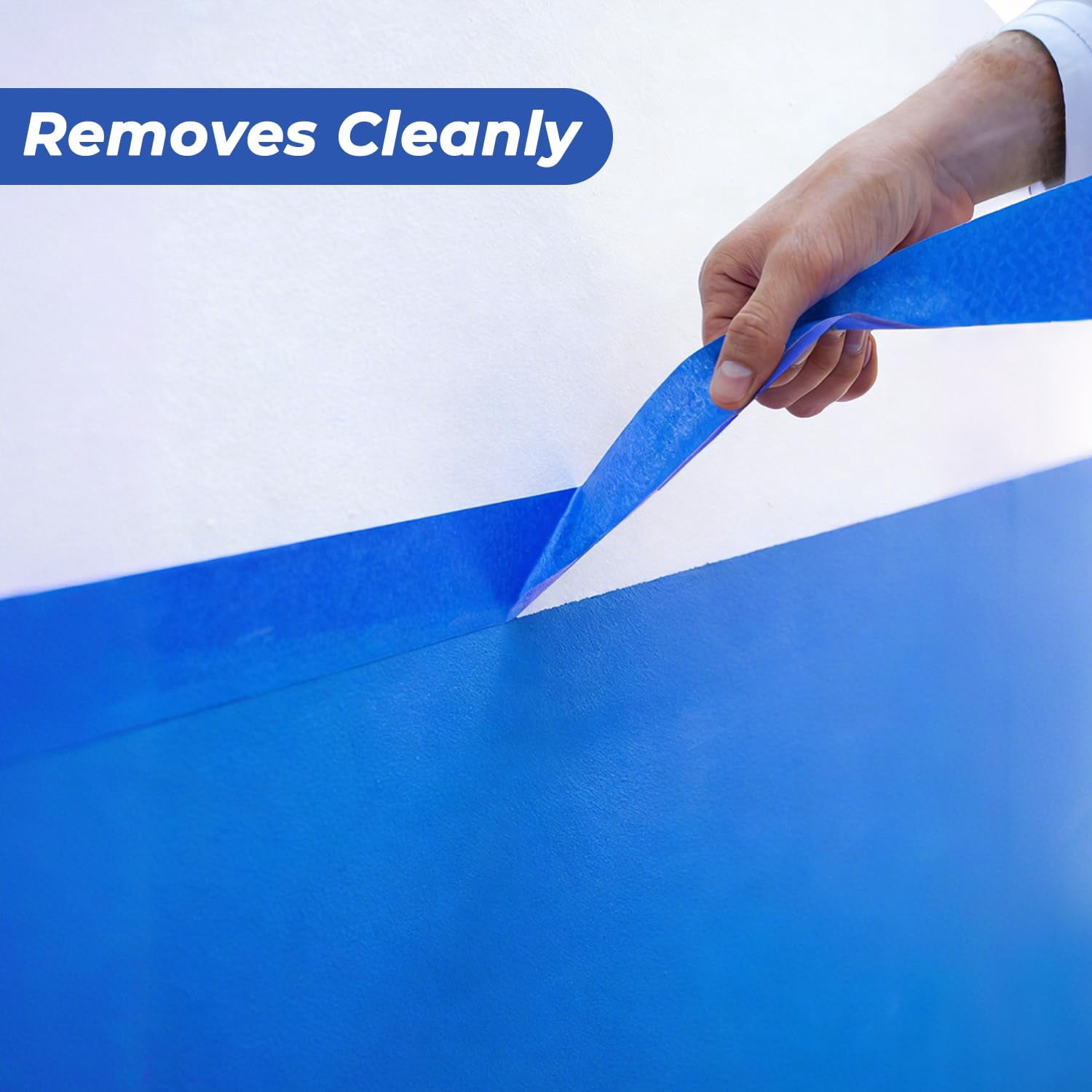 Painters Tape  Blue 1 Inch X 55 Yards 20 Rolls (1100 Total) Washi For Paint Lines & Clean Removal On Walls Trim Delicate Surfaces