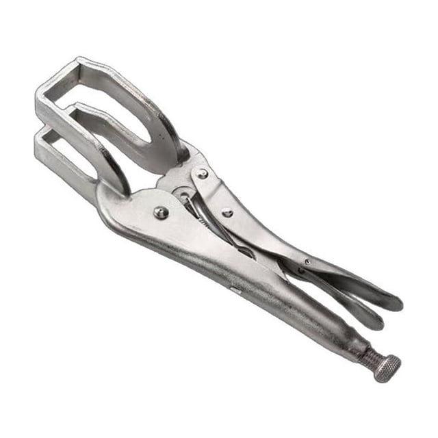 Welding Locking Pliers, U-Shape Pipe Alignment Welding Clamp, Adjustable Locking Plier Tool for Metal Fabrication and Automotive Repair