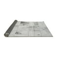 thumbnail image 2 of Ahgly Company Indoor Square Patchwork Gray Transitional Area Rugs, 3' Square, 2 of 4