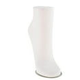 thumbnail image 4 of pitrice Adult Unisex PVC Mannequin Foot Socks Foot Anklet Socks Invisible Socks Display Small, White, 4 of 9