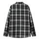 thumbnail image 2 of Mens Camisas de Manga Larga Casual Vintage Turndown Cuello Botón Abajo Camisa Chaqueta con Bolsillo Poliéster Tops Diario, 2 of 5