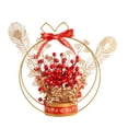 thumbnail image 4 of Cesta de flores chinas, adorno decorativo para colgar en la puerta, diseño de escena de mesa de , año Nuevo para sala de estar, interior, boda, Estilo A BLESIY Estatua de cesta china, 4 of 8