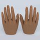 thumbnail image 1 of de exhibición de mano de maniquí de silicona para , modelo de joyería para uñas Piel normal Colcomx Manos de práctica de uñas, 1 of 8