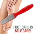 thumbnail image 5 of Probelle Double Sided Multidirectional Nickel Foot File Callus Remover - Immediately Reduces calluses and Corns to Powder for Instant Results, Safe Tool, Red, 5 of 5