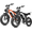 Black+Orange, variant on ESKUTE V200 Electric Bike for Adults, Dirt E-Bike with 29MPH 48V20.8Ah Battery 80 Miles,20"x4.0 Fat Tire, NFC Unlock, 7-Speed Dual Suspension, Streamlined Frame, Pink, UL2849