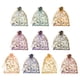 thumbnail image 1 of Bolsas de Organza Uxcell, Bolsas de Malla Transparente con Corazón de Flores, Bolsas de Regalo con Cierre, Paquete de Fiesta a Granel, Bolsas para Joyería Multicolor-Dorado 5" x 7", 1 of 6