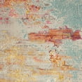 thumbnail image 5 of 5' X 7' Sealife Abstract Power Loom Non Skid Area Rug, 5 of 6