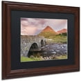 thumbnail image 2 of Trademark Fine Art "Scottish Bridge" Canvas Art by Michael Blanchette Photography Black Matte, Wood Frame, 2 of 4