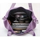 thumbnail image 3 of Folding Travel Bag, Luggage Bag, Expandable Travel Duffel Bag, Dry Wet Separated Gym Tote Bag (Light purple), 3 of 4