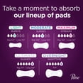 thumbnail image 2 of Poise Female Incontinent Pad Contoured, 2 of 2