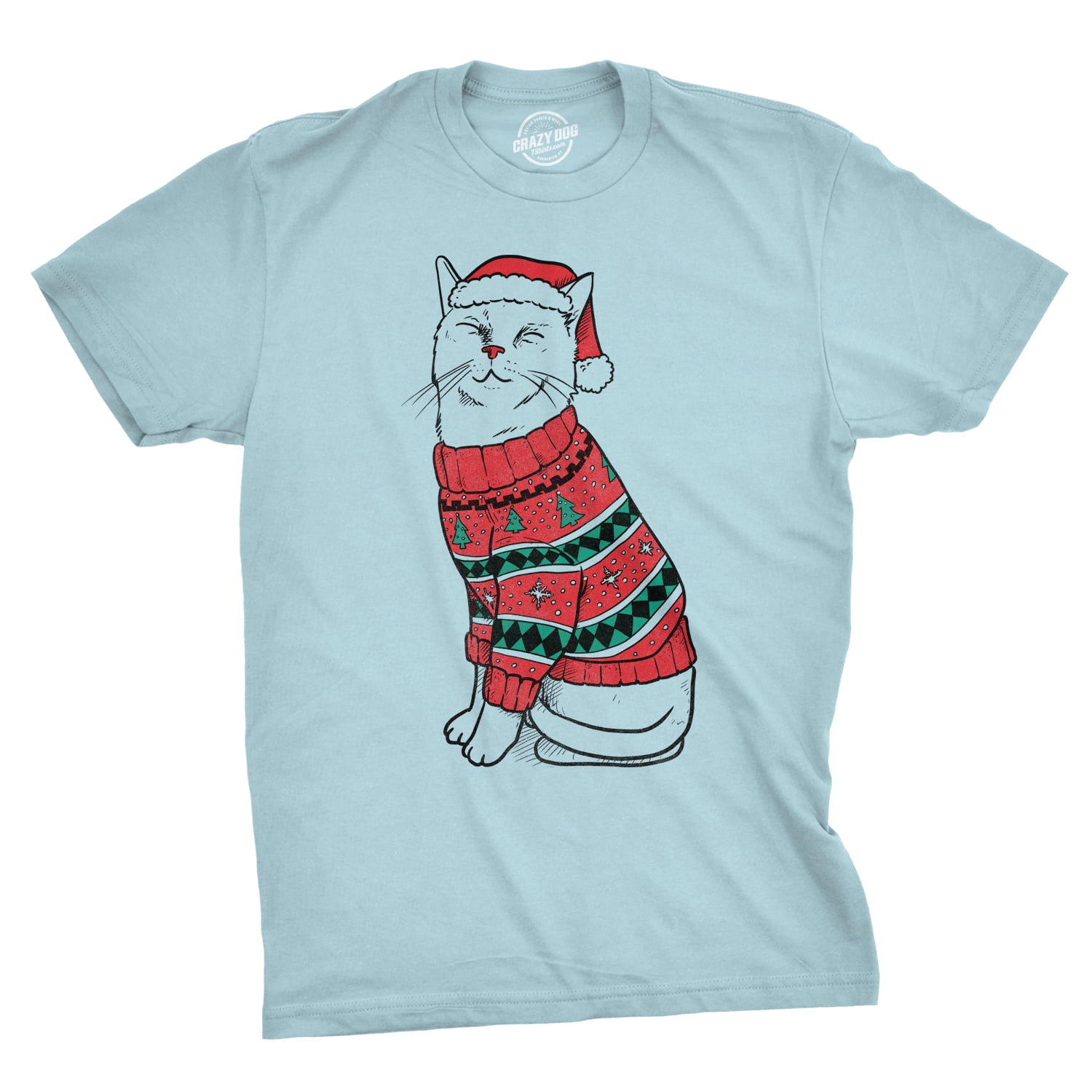 funny cat christmas sweaters