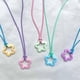 thumbnail image 4 of Bloom Charm Clavicle Chain Colorful Sweet Cool Y2k Necklace Jewelry Ornament--Pink-Product code 56582 Purple, 4 of 5