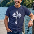 thumbnail image 3 of Jollimate Man Of God T-shirt, Husband Dad Protector Shirt, Dad Birthday Gift, Gift For Dad, 3 of 6