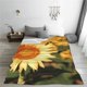 thumbnail image 5 of Fotbe Golden Sunflower In Field Manta de Franela Acolchonada con Estampado, Súper Suave y Esponjosa, Extra Grande para Sofá, Cama, Uso Todo el Año-60"x50", 5 of 7