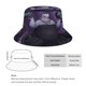 thumbnail image 2 of Úrsula Sombrero bucket para adultos, gorra de protección solar, sombrero de pescador plegable para viajes al aire libre, pesca y actividades de verano, 2 of 6