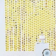 thumbnail image 2 of BalsaCircle Metallic Gold Star 6 feet Foil Tassels Fringe Backdrop Curtains Party Events, 2 of 8