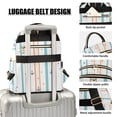 thumbnail image 3 of FORMRS Mini Backpack Purse for Women Travel Daypack Casual Shoulder Bag, Cute Nautical Pattern, 3 of 7