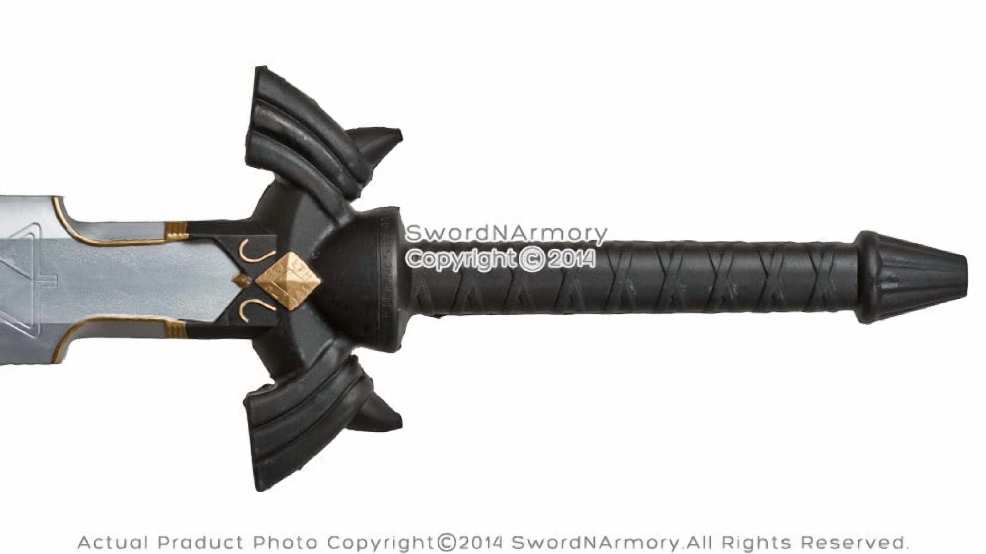 41" Black Zelda Foam Swod Hero Link Hylian Fantasy Katana Cosplay Roleplay