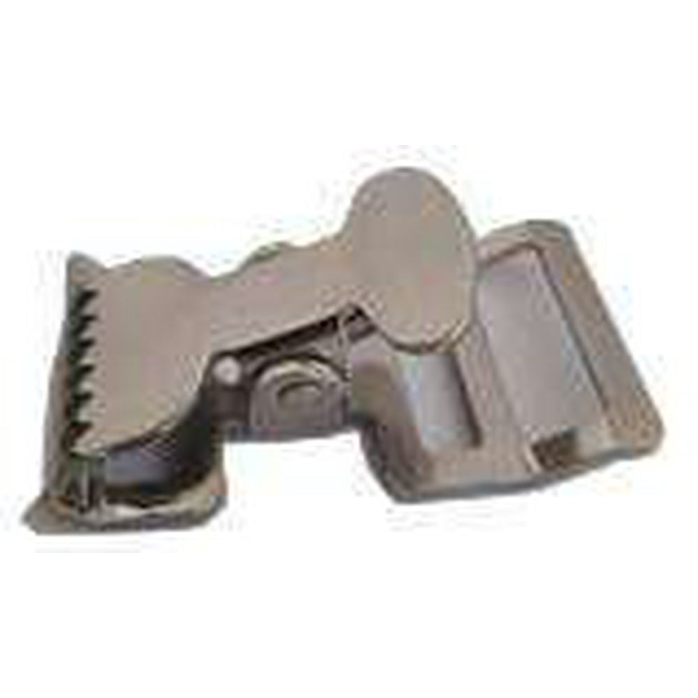 Alligator Buckle Tourniquet Spring Action Buckle 1" Stainless Steel