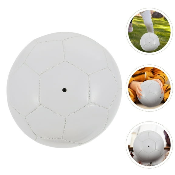 KONTONTY White PVC Soccer Training Set for Fans and Enthusiasts - Fan Gear Equipment