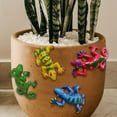 thumbnail image 4 of Decoración colgante Gecko Sunnimix Escultura de resina para pared al aire, 4 of 8