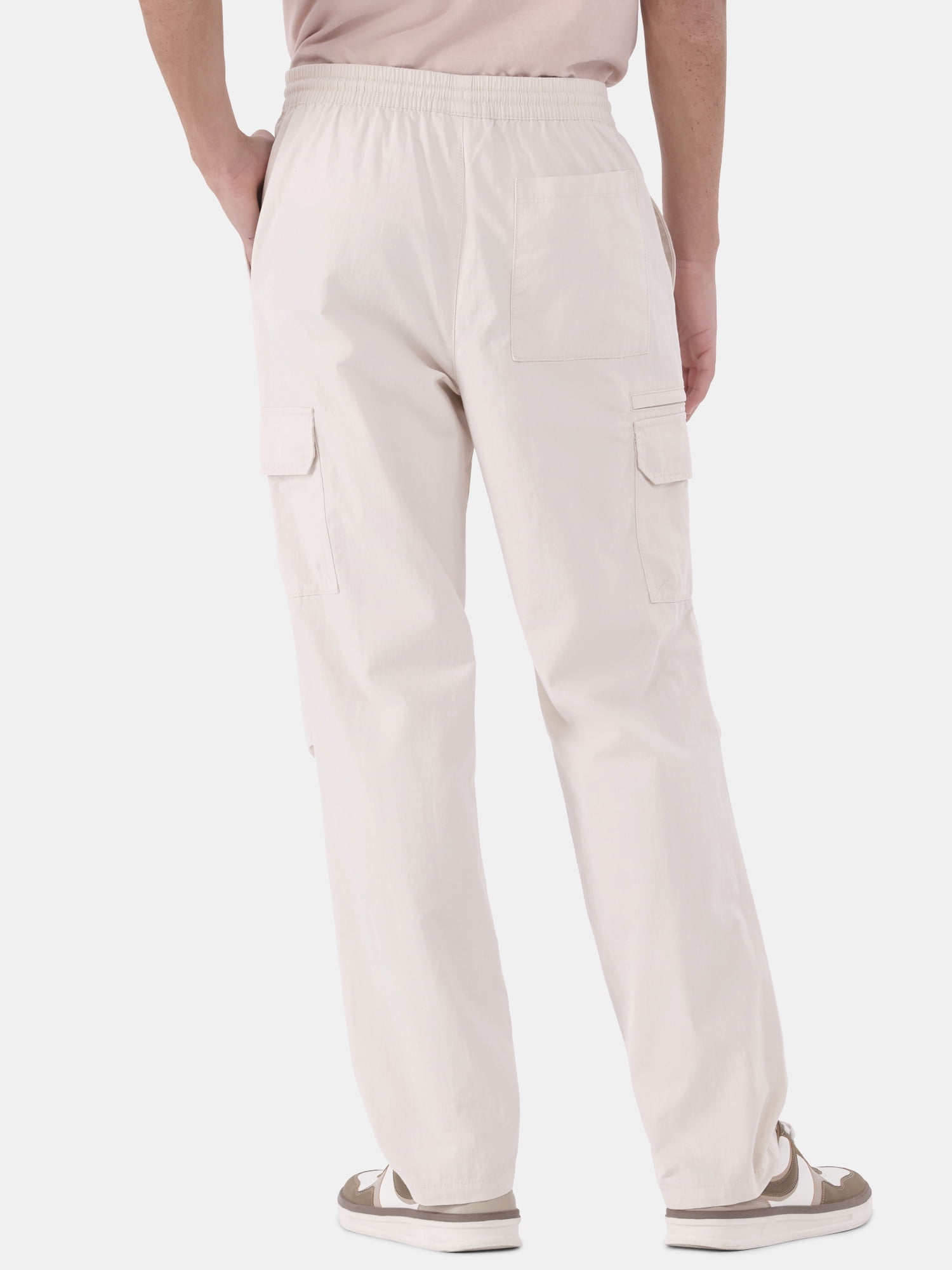 No Boundaries Men's & Big Men's Twill Cargo Pants, Size XS-5XL