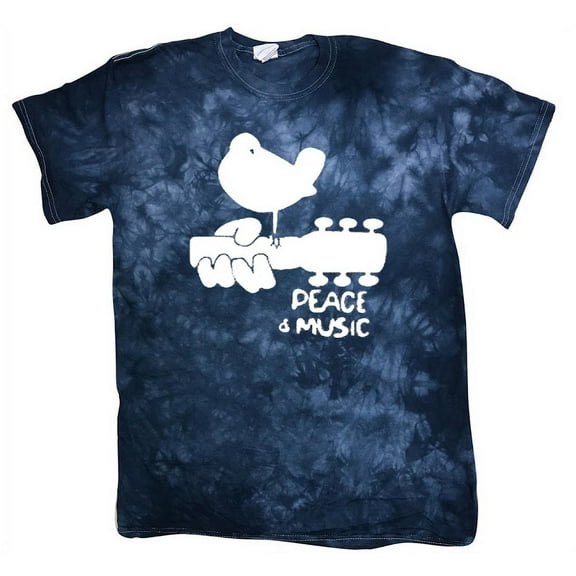 Tie Dye T-shirt Guitar Men's Graphic Tee