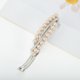 thumbnail image 3 of Ofertas Únicas 1 Pc Clips para el Cabello Clip de Ojo de Sirena de Perlas Bonito Clip de Peinado Tono Plateado Champagne, 3 of 5