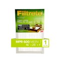 thumbnail image 1 of Filtrete™ Clean Living Dust Reduction Filter, MPR 600, 16 in x 25 in x 1 in, 1 of 5
