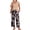 Black Palm Leaf, variant on PINKSIR Two Piece Sets for Women Summer Outfits Oversized Wide Leg Crop Pants Lounge Sets Airport Beach Vacation Clothes