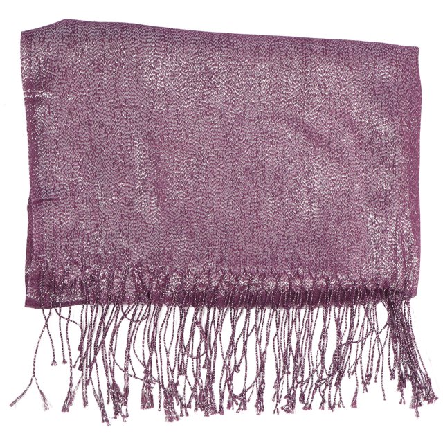 KAKOWELY Shawl Wrap Púrpura Con De Borlas Y Para De Fiesta