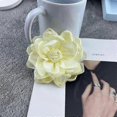thumbnail image 1 of Handmade Fabric Flower Brooch Pin for Women's Dress, Bridal Corsage Jewelry Wedding Party Prom Accessory 26s, 1 of 5