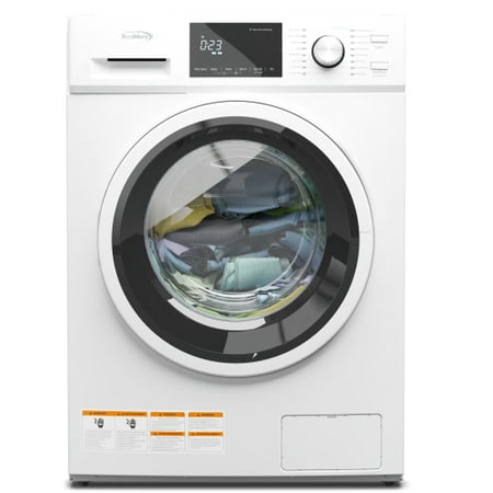 KoolMore 2.7 Cu. ft. All-in-One Washer & Dryer Combo in White.