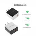 thumbnail image 4 of Mistaha Universal US Plug Power Adapter With USB Power Adaptor Socket Plug Home Travel Adaptor, 4 of 7