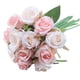 thumbnail image 1 of Rosa Sosteniendo Flores Ramo Novia Accesorios de Fotografía de Boda Flores Falsas Artificiales 12 Piezas Sweethay JJ19843-03, 1 of 6