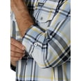 thumbnail image 3 of Wrangler Men’s Outdoor Long Sleeve Shirt with UPF 30+ Protection, Sizes S-5XL, 3 of 5