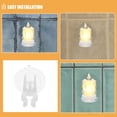 thumbnail image 3 of unbranded 15Ud Accesorios De Succión Transparentes Para Velas LED En Para Navideña, 3 of 8