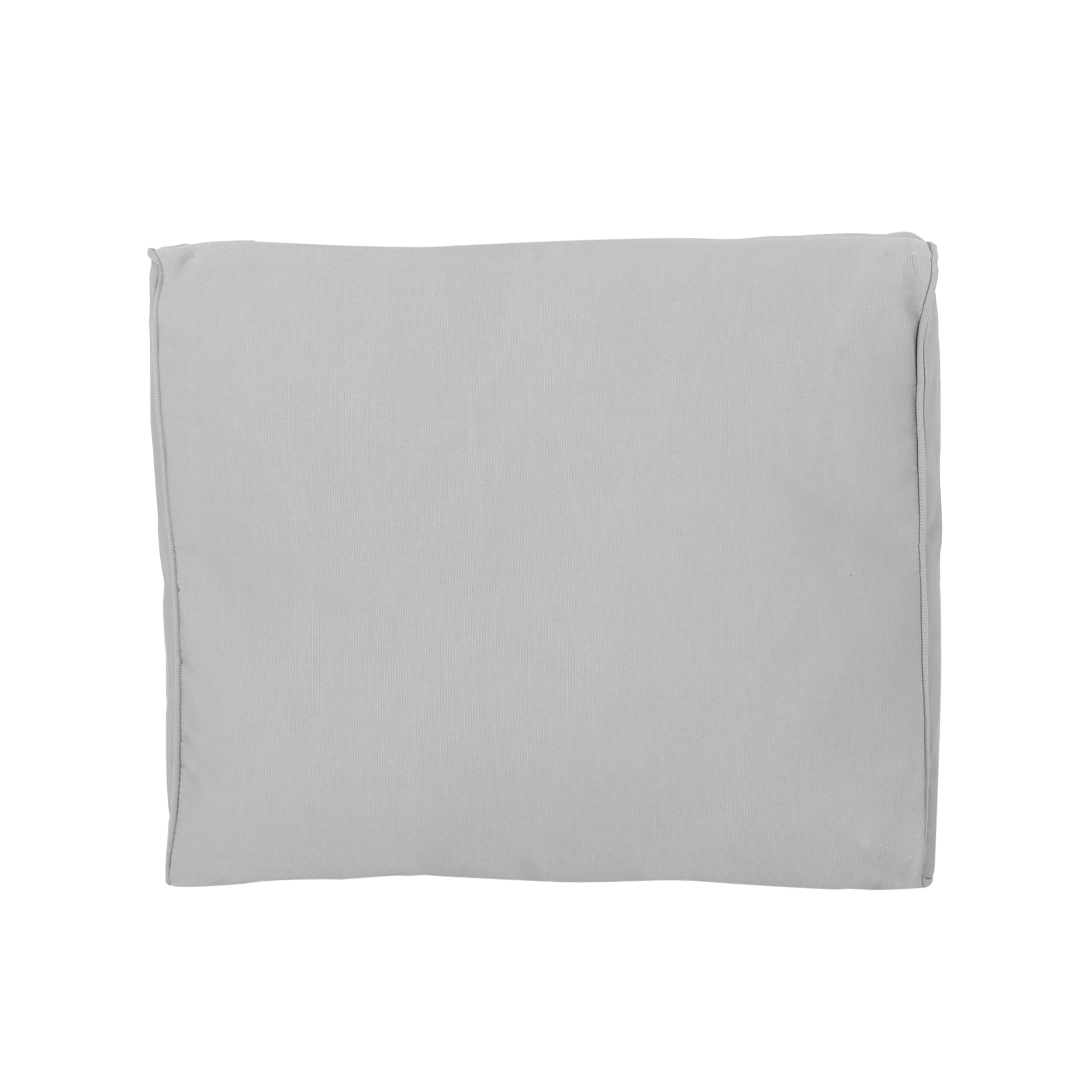 Noble House Hopewell Outdoor Fabric Club Chair Cushions in Silver
