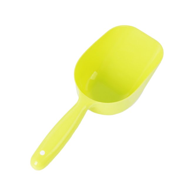Pala para comida de mascotas, perros y gatos, herramienta para comer (color aleatorio)