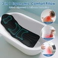 thumbnail image 2 of Almohada de baño para todo el cuerpo Atsuwell para bañera con ventosas, 2 of 7