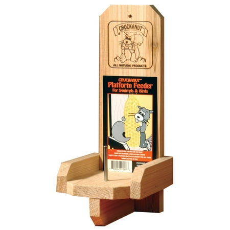 - Chuckanut Platform Feeder For Squirrels & Birds