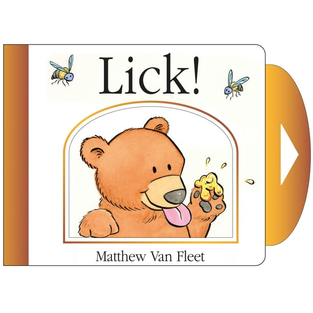 Mini-livre de Bord Lick! par Matthew Van Fleet