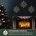 thumbnail image 6 of Fraser Hill Farm 30” LED Snowflake Light Decoration in Warm White for Indoor & Outdoor, FFCHLED030-STR0-WT, 6 of 9