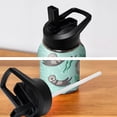 thumbnail image 5 of 40oz Cute Corgi Water Bottle with Handle and Flip Straw, Dog Sports Stainless Steel Insulated Cup, Travel Coffee Mug Tumbler, Birthday Mothers Day Chritmas Gifts for Women Animal Lovers, 5 of 6